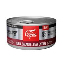 Orijen Tuna, Salmon &amp; Beef Entree in Bone Broth Adult Cat Food 3 oz. I026689