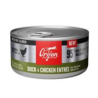 Orijen Duck &amp; Chicken Entree in Bone Broth Adult Cat Food 3 oz. I026691