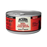 ACANA Premium P&#226;t&#233; Beef, Chicken &amp; Tuna Recipe in Bone Broth 3 oz. I026703