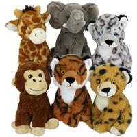 Multipet Eco Safari Animals Dog Toys