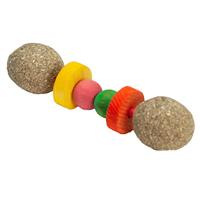 A&amp;E Cage Company Nibbles Tim Hay Wooden Dumbell I026769