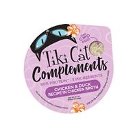 Tiki Cat Complements Chicken &amp; Duck Recipe in Chicken Broth 2.1 oz. I026804