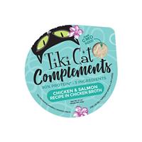 Tiki Cat Complements Chicken &amp; Salmon Recipe in Chicken Broth 2.1 oz. I026805