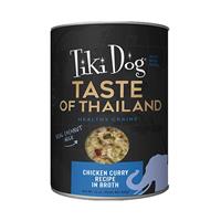 Tiki Dog Taste of Thailand Chicken Curry Recipe in Broth of 12 oz. I026814