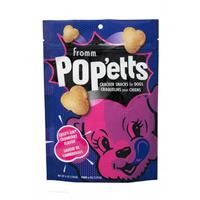Fromm Pop&#39;etts Cracker Snacks for Dogs Crispy-Airy Cranberry Flavor 6 oz. I026850