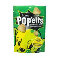 Fromm Pop&#39;etts Cracker Snacks for Dogs Banana Peanut Buster Flavor 6 oz. I026852