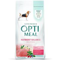 Optimeal Nutrient Balance Medium Breed Turkey &amp; Rice Recipe I026972b