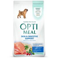 Optimeal Skin &amp; Digestive Support Medium &amp; Large Breed Salmon &amp; Brown Rice Recipe I026980b