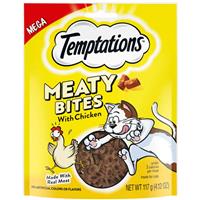Temptations Meaty Bites Chicken 4.12oz  I027074