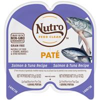 Nutro Perfect Portions Salmon &amp; Tuna Recipe Pate Cat Food 2.64 oz