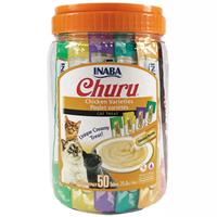 Inaba Churu Puree Cat Treats Chicken Variety Pack 20ct I030960