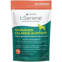 bSerene Advanced Calming Support Chews for Dogs 75 ct I027277