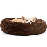 Outward Hound Brown Shag Donut Bed 30 x 30  I027337