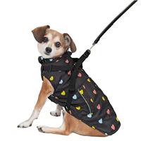 Fashion Pet Puffy Heart Harness Coat I027466b