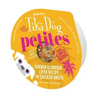 Tiki Dog Aloha Petites Chicken &amp; Chicken Liver Recipe in Chicken Broth 3 oz. I027549