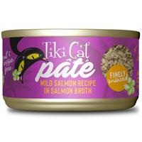 Tiki Cat Pate Wild Salmon Recipe in Salmon Broth 2.8 oz. I027568