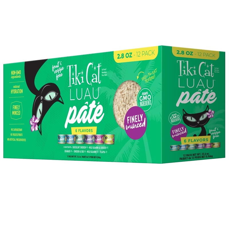 Tiki Cat Luau Pate Variety Pack 12 Pack 2.8 oz. I027575