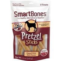 SmartBones Pretzel Sticks Dipped with Real Cheese I027588