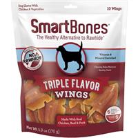 SmartBones Triple Flavor Wings with Real Chicken, Beef &amp; Pork I027593