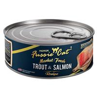 Fussie Cat Market Fresh Trout &amp; Salmon Recipe 5.5 oz. I027786
