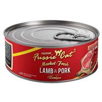 Fussie Cat Market Fresh Lamb &amp; Pork Recipe 5.5 oz. I027788