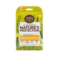 Earth Animal Nature&#39;s Protection Herbal Flea and Tick Spot On 3pk  I027874