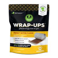 Stashios Wrap-Ups Peanut Butter Flavor Pliable Pill Wrapper for Dogs &amp; Cats I027988