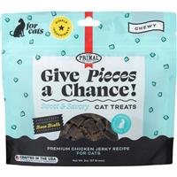 Primal Give Pieces a Chance Chicken Jerky Treats for Cats 2 oz. I028005