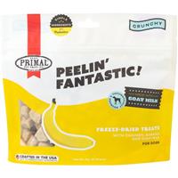 Primal Peelin&#39; Fantastic Freeze-Dried Treats w/ Chicken, Banana and Goat Milk 2 oz. I028007