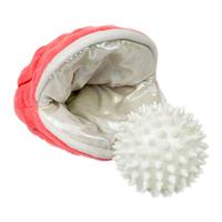 Tall Tails Oyster with Pearl Plush Squeaker Toy 6 in.