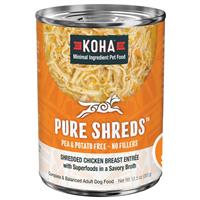 KOHA Pure Shreds Shredded Chicken Breast Entree for Dogs I028203