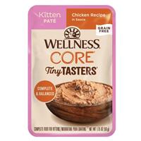 Wellness CORE Tiny Tasters Kitten Pate Chicken Recipe 1.75 oz. I028218