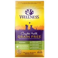 Wellness Complete Health Grain Free Kitten Deboned Chicken &amp; Chicken Meal Recipe Cat Food 5.5 lb I028225