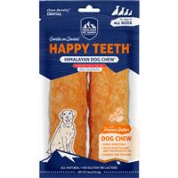 Himalayan Happy Teeth Dog Chew with Peanut Butter 2 pk