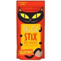 Tiki Cat Stix Wet Treats Salmon in Creamy Gravy 6 pk I028348