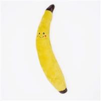 ZippyPaws Jigglerz Banana Plush Dog Toy I028409