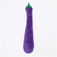 ZippyPaws Jigglers Egglant Plush Dog Toy I028411