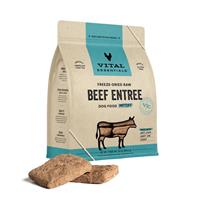 Vital Essentials Freeze Dried Beef Patties Raw Food for Dogs 30 oz. I028413