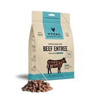 Vital Essentials Freeze-Dried Raw Beef Entree Dog Food Mini Nibs 14 oz. I028414