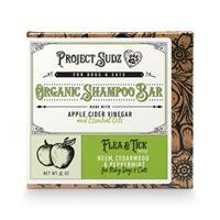 Project Sudz Flea &amp; Tick Relief Organic Shampoo Bar for Dogs &amp; Cats 4 oz