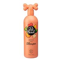 Pet Head Quick fix 2 in 1 Shampoo Peach w/Argan Oil 16 oz. I028496