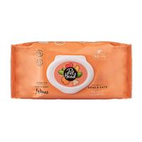Pet Head Quick Fix Paw &amp; Body Wipes Peach w/Argan Oil 80 Wipes I028499