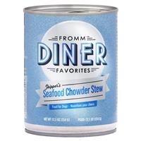 Fromm Diner Favorites Skipper&#39;s Seafood Chowder Stew Canned Dog Food 12.5 oz. I028572