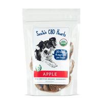 Suzie&#39;s CBD Hearts Apple Treats for Dogs 7 oz. I028614
