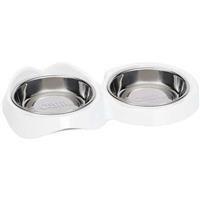 Catit Pixi Double Dish White I028627