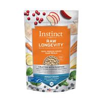 Instinct Raw Longevity 100% Freeze-Dried Raw Meals Adult Dogs Wild-Caught Alaskan Pollock Recipe 9.5 oz.