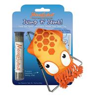 Meowijuana Jump N Jamb Squid Refillable Catnip Toy I028640