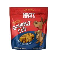 Meaty Treats Gourmet Cuts Beef &amp; Cheese Flavor Treats for Dogs 25 oz. I028706