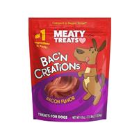 Meaty Treats Bac&#39;n Creations Bacon Dog Treats 40 oz. I028708