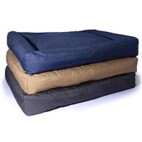 Carpenter Co “Jill” Water Resistant Bolster Pet Bed I028761
